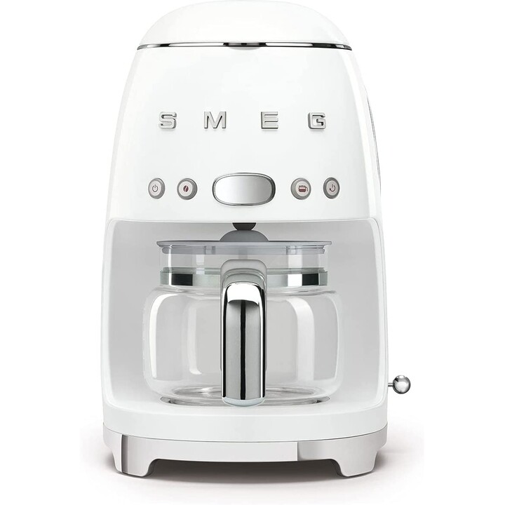 SMEG COFFEE MAKER DRIP FILTER WHITE DCF02WHEU