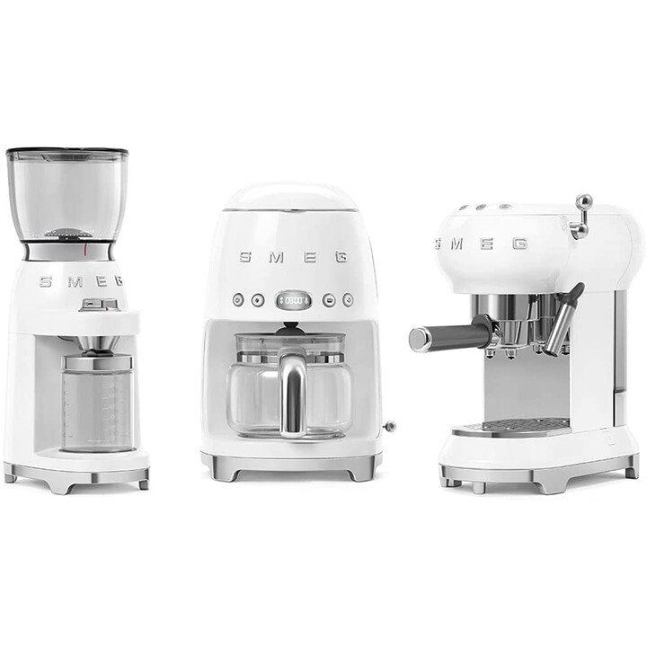 SMEG KAFFEEMASCHINE TROPFENFILTER WEIß DCF02WHEU
