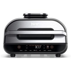Ninja AG551 Sencillo 5,7 L Independiente 2460 W Freidora de aire caliente Negro, Gris