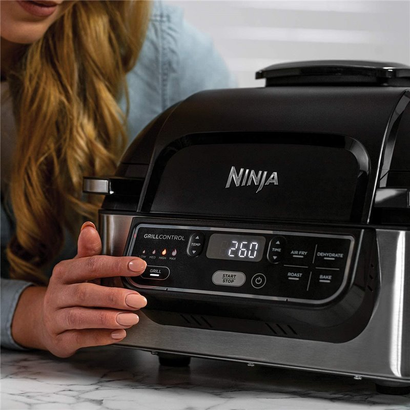 Ninja AG301 Sencillo 5,7 L Independiente 1750 W Freidora de aire caliente Negro