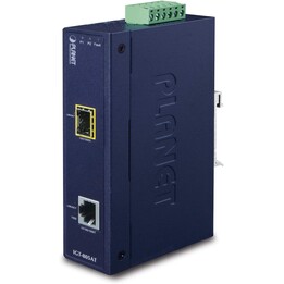PLANET IGT-805AT convertidor de medio 1000 Mbit/s Azul