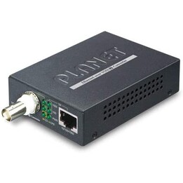 Conversor médio PLANET VC-232G 300 Mbit/s Preto