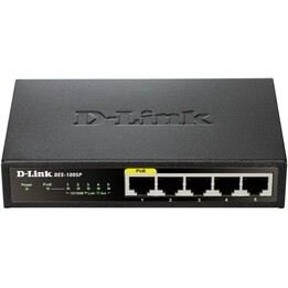 D-Link DES-1005P Interruttore Nero