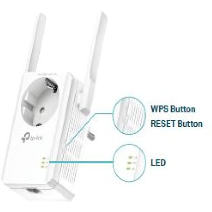 TP-LINK TL-WA860RE Rpteur réseau 10,100 Mbit/s Blanc