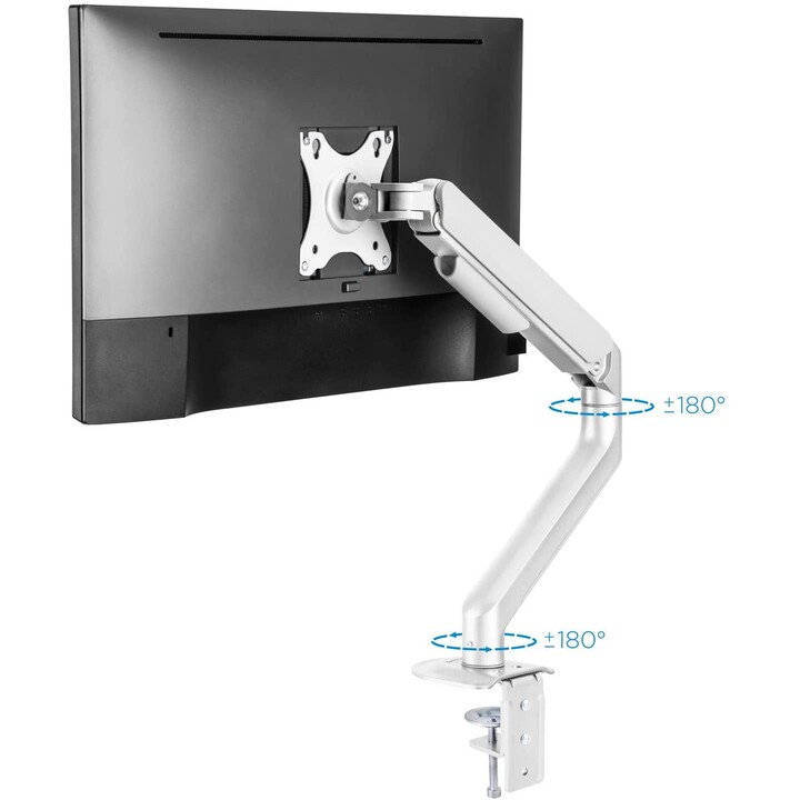 MONITOR-/TV-TISCHHALTER TOOQ DB4032TNR-W 17''/32'' MAX.9KG WEISS 1 ARM