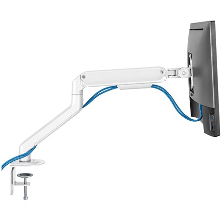 SOPORTE MESA MONITOR/TV TOOQ DB4032TNR-W 17''/32'' MAX.9KG BLANCO 1 BRAZO