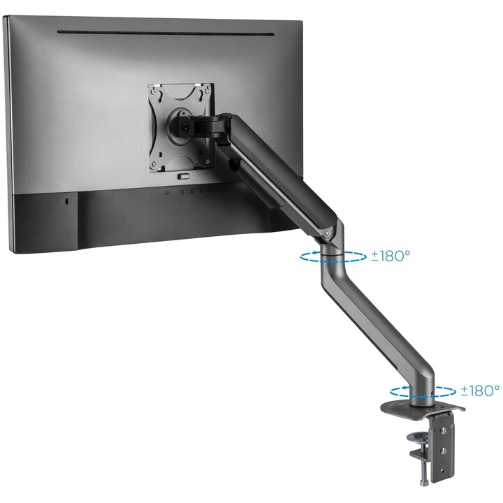 SOPORTE MESA MONITOR/TV TOOQ DB4032TNR-G 17''/32'' MAX.9KG NEGRO 1 BRAZO