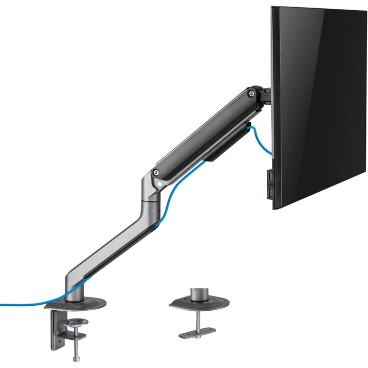 MONITOR-/TV-TISCHHALTER TOOQ DB4032TNR-G 17''/32'' MAX.9KG Schwarz 1 ARM