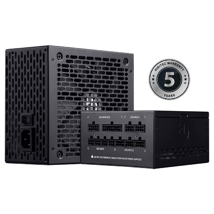 Hiditec GDX750 Alimentation/ 750W/ Ventilateur 14cm/ 80 Plus Or