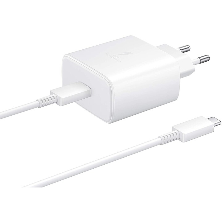 Superschnelles Ladegerät 45W USB-C Weiß