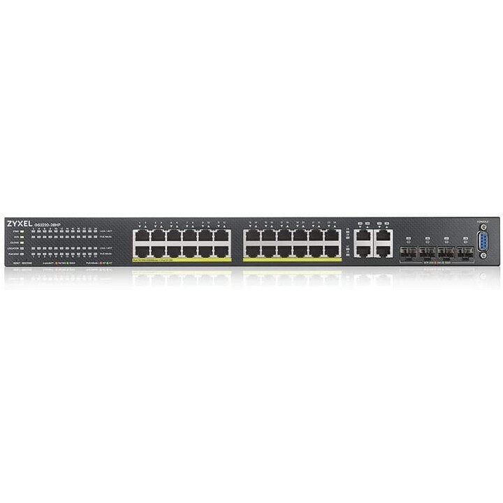 Zyxel GS2220-28HP-EU0101F commutateur réseau Géré L2 Gigabit Ethernet (10/100/1000) Connexion Ethernet, supportant l'alimentatio