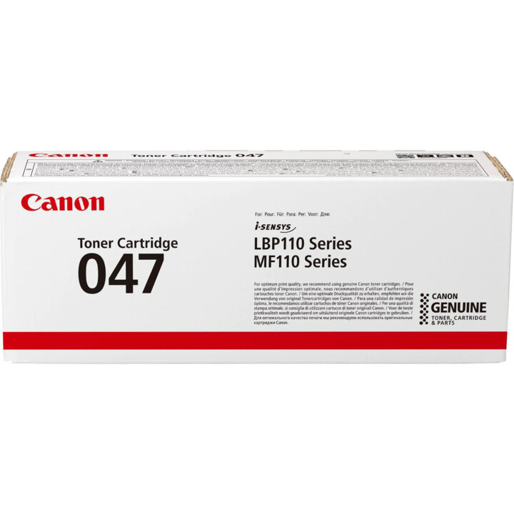 TONER CANON 047 NERO MF112 MF113 LBP112 LBP113 LBP6020 1600 PAG