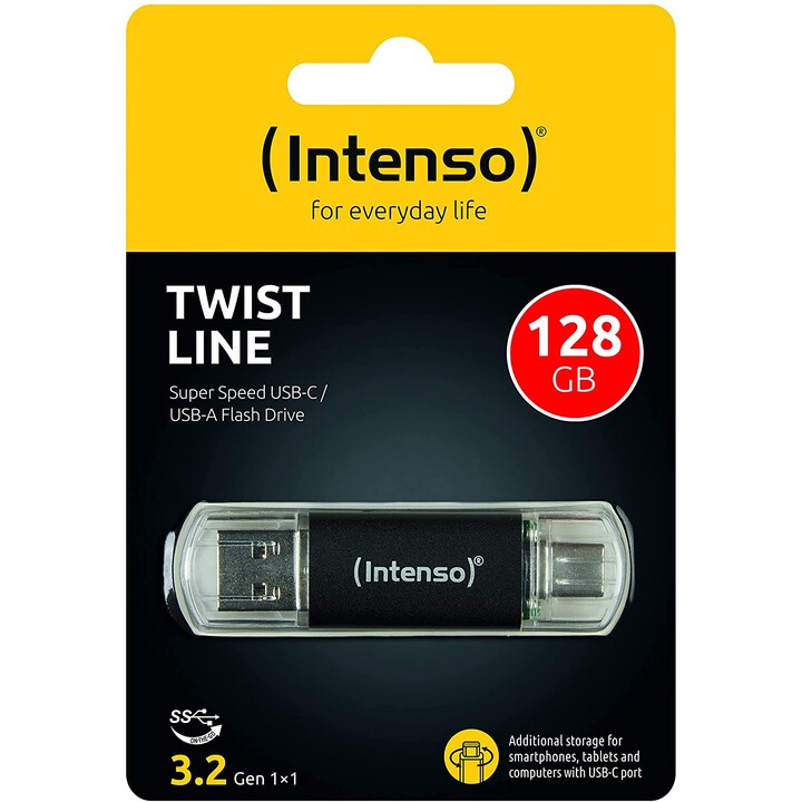 Intenso Twist Line - 128 Go (clé USB 3.2 Type-C)