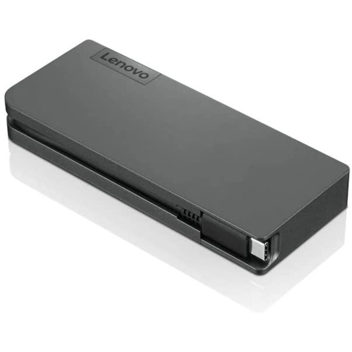 Lenovo 4X90S92381 base para portátil y replicador de puertos Alámbrico USB 3.2 Gen 1 (3.1 Gen 1) Type-C Gris