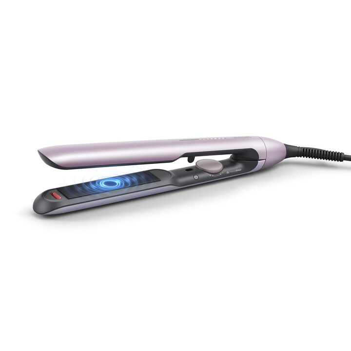 Piastra per capelli Philips serie 5000 con tecnologia ThermoShield
