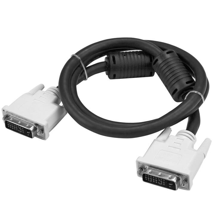 2m dvi-d cabo de extensão de link duplo,