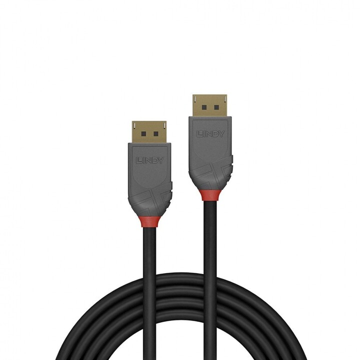 Lindy Anthra Line DisplayPort cable 7.5 m black