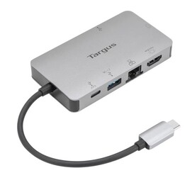 Targus DOCK419 Com fios USB 3.2 Gen 1 (3.1 Gen 1) Type-C Cinzento