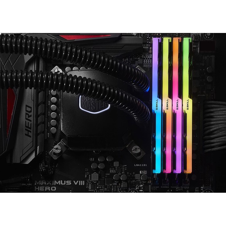 G.Skill DDR4 16GB Kit 2x8GB PC 3000 TridentZ RGB F4-3000C16D-16GTZR