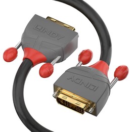 câble dvi-d single link 25m, anthracite