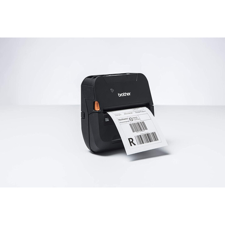 Impressora móvel de recibos e etiquetas Brother RJ-4230B (papel térmico, 203x203dpi, até 127 mm/seg., USB, Bluetooth)