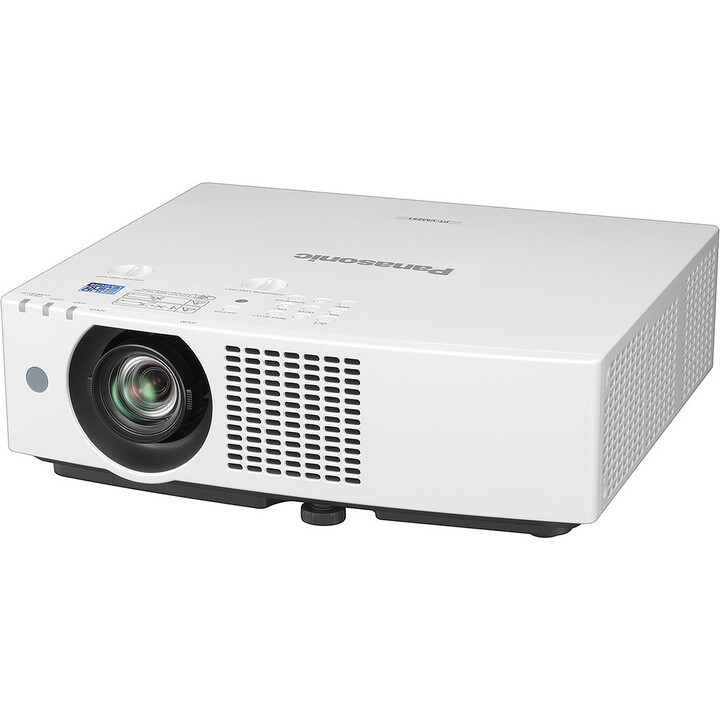 Panasonic PT-VMZ51EJ Proyector láser LCD 5200 lúmenes (1920x1080 WUXGA, 16:10, 60 Hz, HDMI, USB, LAN, desplazamiento de lente)