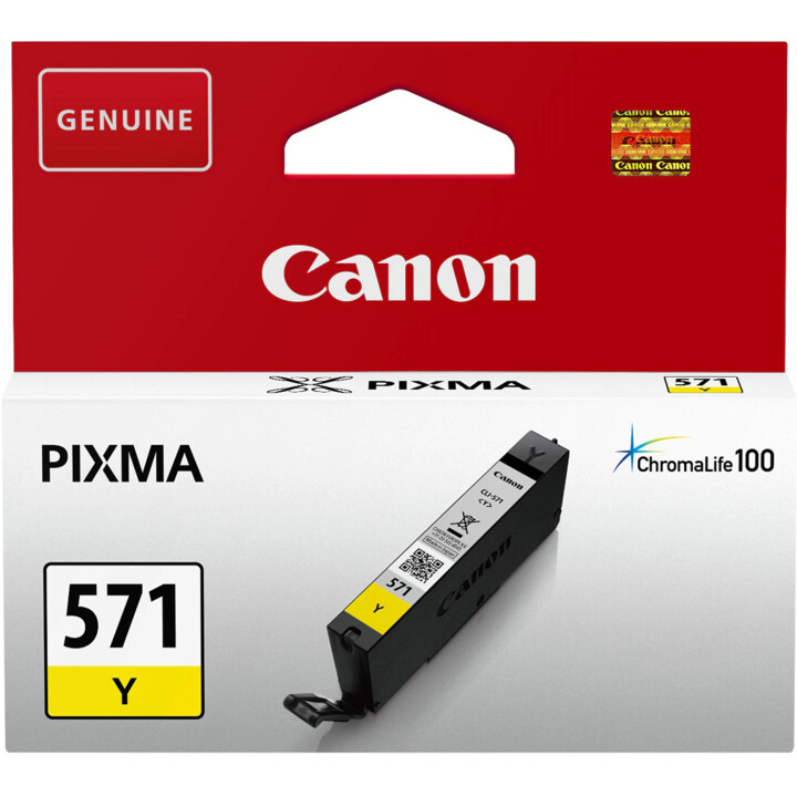 Cartuccia d'inchiostro giallo Canon CLI-571XL