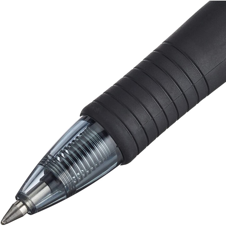Scatola per penna a inchiostro gel retrattile Pilot G-2 / 12 unità / Nero
