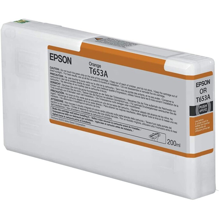 Epson T653A cartucho de tinta laranja original