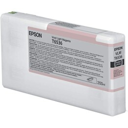 Epson T653600 cartuccia d'inchiostro UltraChrome HDR 200 ml magenta vivo chiaro