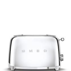 SMEG TOASTER 2X2 50´STYLE CHROME TSF01SSEU - Imagen 1