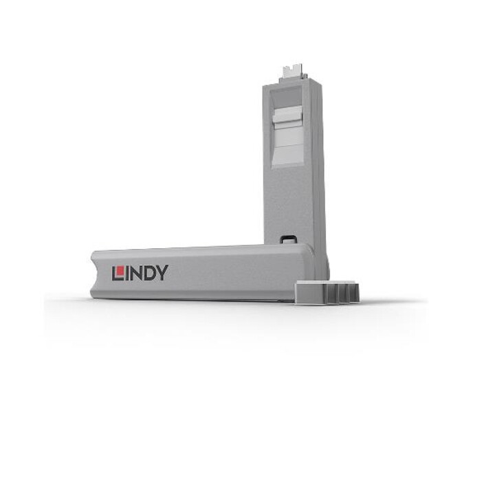 Lindy LI 40427 bloqueador de porta USB-C branco