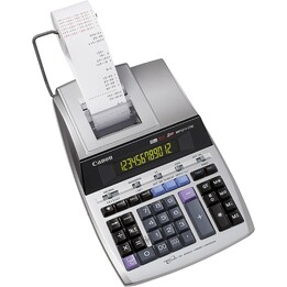 Calculatrice d'impression Canon MP1211-LTSC-es Impression et affichage bicolores à 12 chiffres
