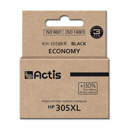Actis KH-305BKR cartouche d'encre 1 pièce(s) Compatible Rendement standard Noir