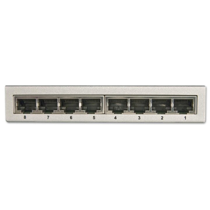 Lindy 8 Port Gigabit Ethernet Desktop Switch noir