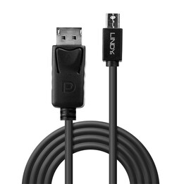 Lindy 41648 cabo DisplayPort 5 m Mini DisplayPort Preto