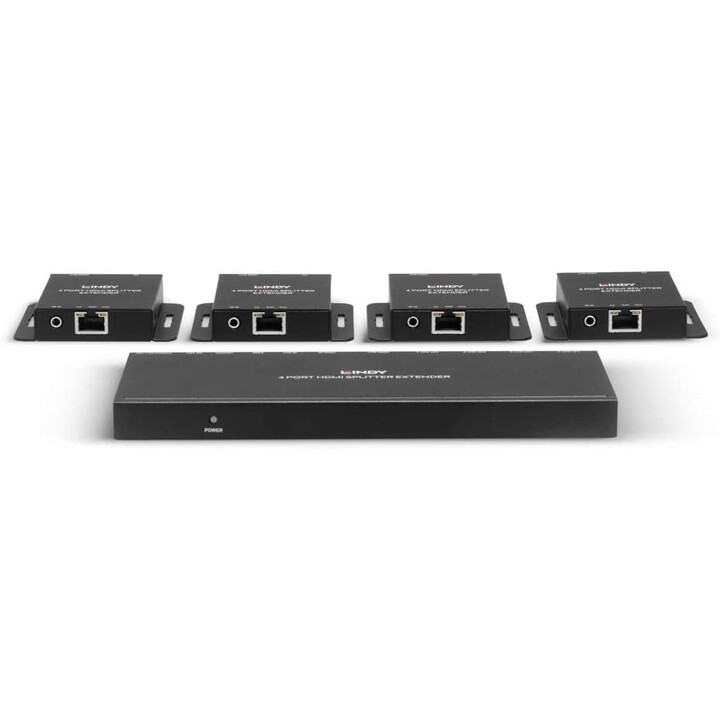 50m cat.6 4 port hdmisplitter exten