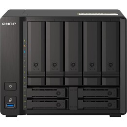 NAS a 9 alloggiamenti amd ryzen v1500b 4c 8t