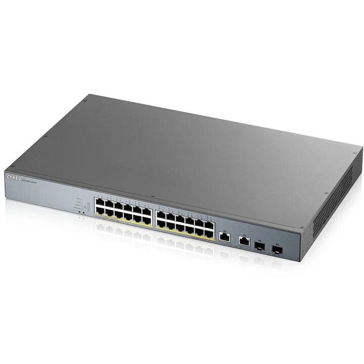 Zyxel GS1350-26HP-EU0101F Netzwerk-Switch Managed L2 Gigabit Ethernet (10/100/1000) Power over Ethernet (PoE) Grau