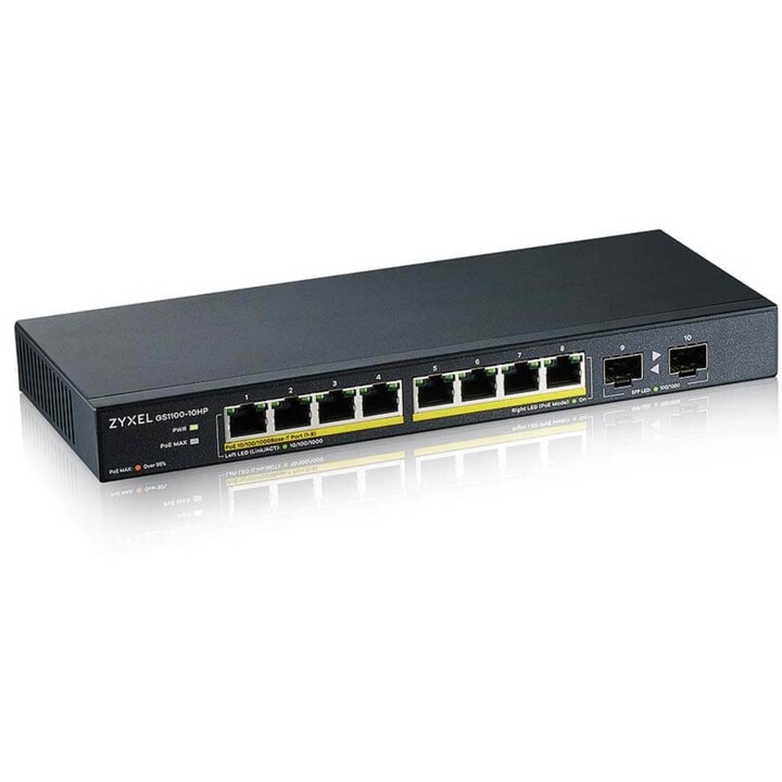Switch 8p poe 10/100/1000