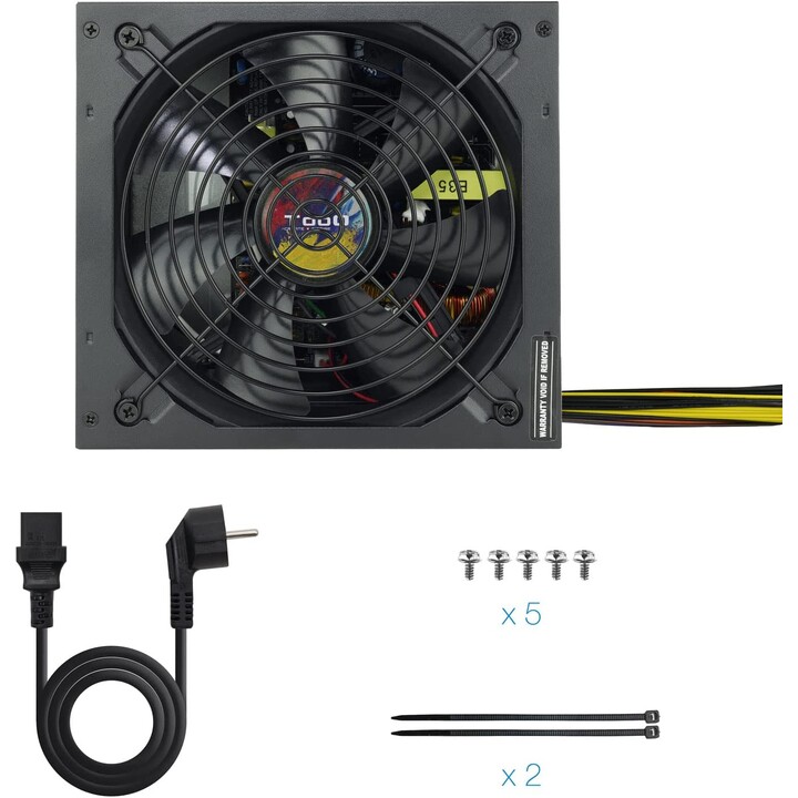 TooQ TQAPOLO-650SP Power Supply/ 650W/ 14cm Fan