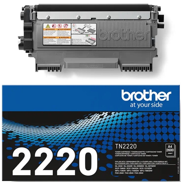 Brother TN-2220 Cartouche de toner Original Noir 1 pièce(s)
