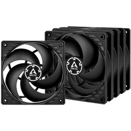 Arctic P12 Negro (paquete de 5) - 120 mm (ventilador de caja, ACFAN00135A)
