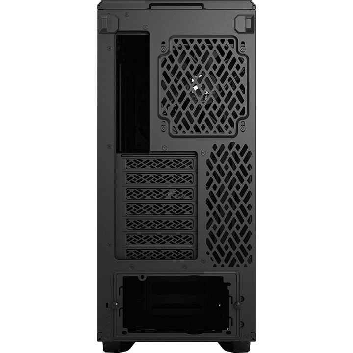 Fractal Design Meshify 2 Compact - negro / Vidrio templado claro (carcasa, torre midi, ventana de vidrio)
