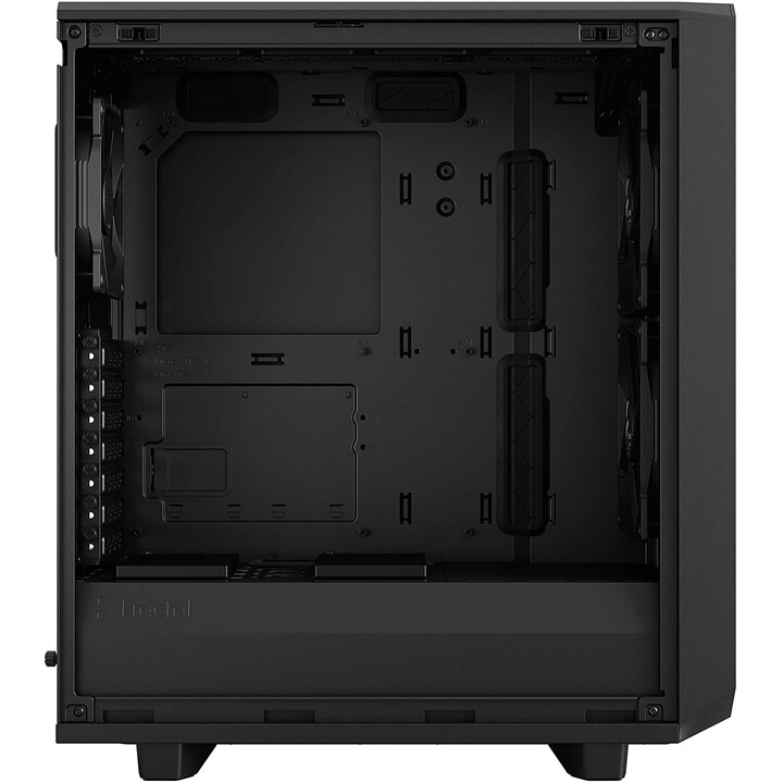 Fractal Design Meshify 2 Compact - negro / Vidrio templado claro (carcasa, torre midi, ventana de vidrio)