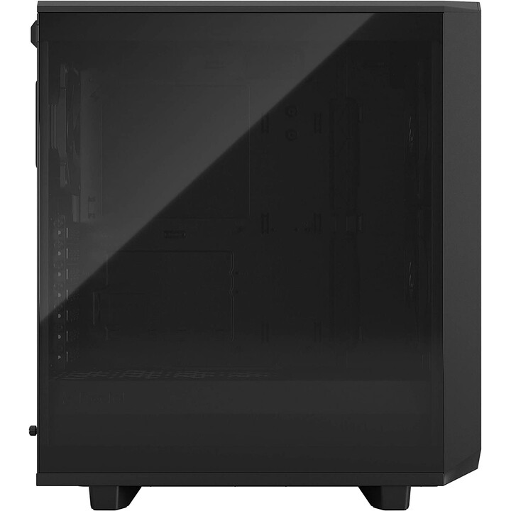Fractal Design Meshify 2 Compact - negro / Vidrio templado claro (carcasa, torre midi, ventana de vidrio)
