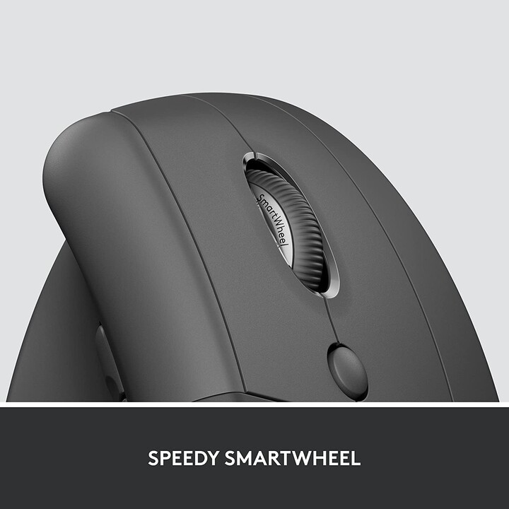 Mouse Logitech Vertical Wireless Lift for Business GRAPHITE