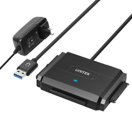 Unitek Y-3324 USB 3.2 Gen 1 (3.1 Gen 1) Type-A Hard Drive Docking Station Black