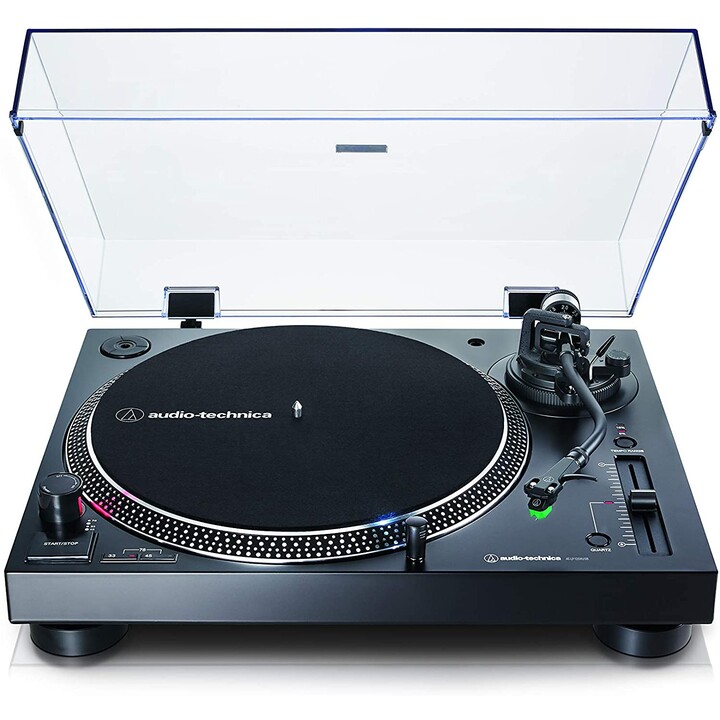 audio-technica AT-LP120XUSB Direktantriebs-Plattenspieler Schwarz
