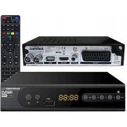 Esperanza EV106P Digitaler DVB-T2 H.265/HEVC Tuner, Schwarz